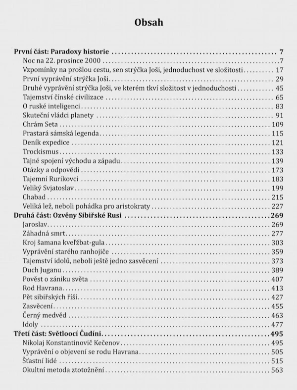 Putování, cesty a setkání, 3.